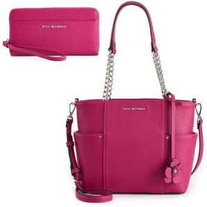 Dana Buchman Julia Convertible Tote and wristlet wallet